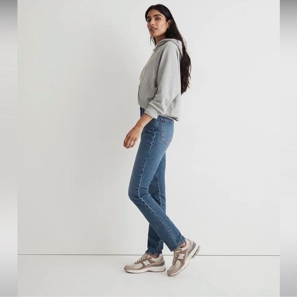 Madewell NWT Perfect Vintage Jean High Rise Size 24 in Kepler Wash - Picture 3 of 10